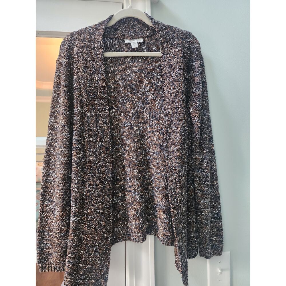Cold Water Creek Natural Toned Cardigan size Lg/14